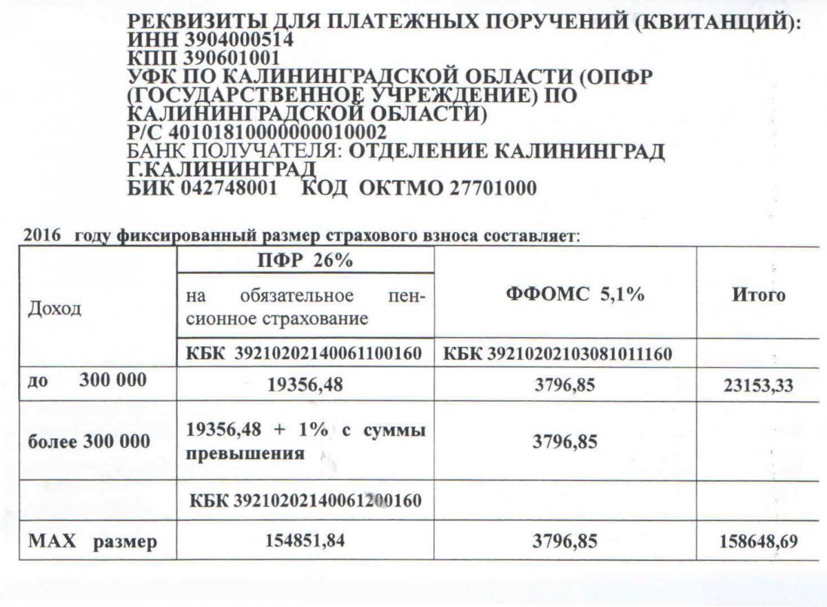 Также не забудьте отправить реквизиты